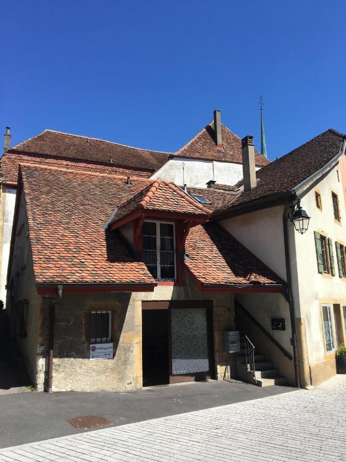 Charmante Maison Villageoise 5 Personnes Happyday Neuchatel Saint-Blaise Dış mekan fotoğraf
